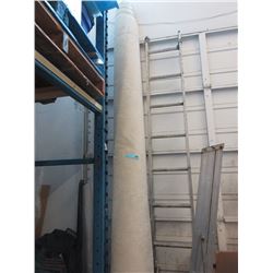 12 Foot x 12 Foot Roll of Ivory Coloured Carpet