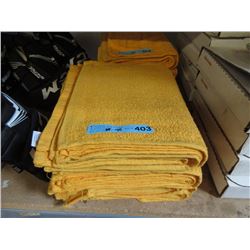 40 New Orange Hand Towels