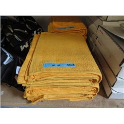40 New Orange Hand Towels