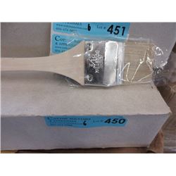 6 Dozen New Long Handled 2-1/2" Angle Brushes