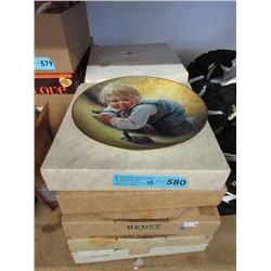 10 Limited Edition Collector Plates