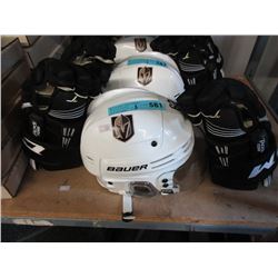 Bauer Hockey Helmet with CCM Gloves - Like New