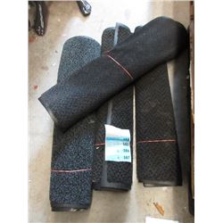 Two 33" Rubber Back Carpet Mats