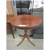 Image 1 : Duncan Phyfe Oval Mahogany Accent Table