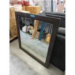 Wood Framed Wall Mirror