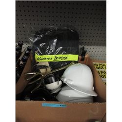 Box of Helmets & Housewares