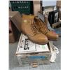 Image 1 : Pair of Men's Size 9 Steel Toe Status Work Boots