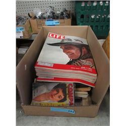 Box of Vintage Magazines