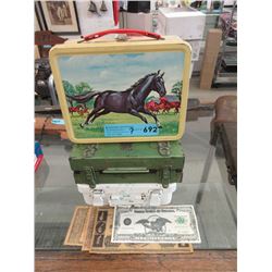 Vintage US Bank Cheques, Lunch Box & More