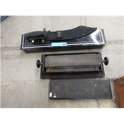 Machete, Vintage Safety Deposit Box & More