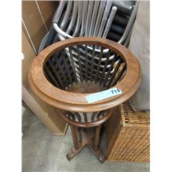 32" Tall Wood Fern Stand