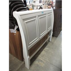 New Home Elegance Queen Size White Headboard