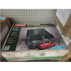 Coleman 2 Burner Gas Stove
