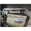 Image 1 : New Queen Size Animal Print Sherpa Blanket