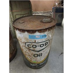 Vintage 5 Gallon Co-op Oil Can