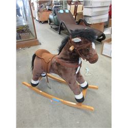 Fun Fur Rocking Horse