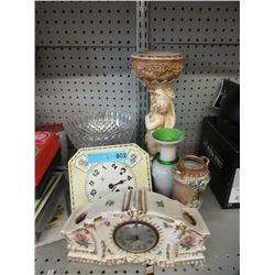 Vases, Decorations & Vintage Clocks