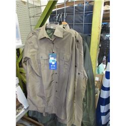 7 New Amundson Quick Dry Fishing Shirts