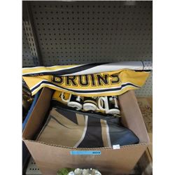 Case of Boston Bruins Memorabilia