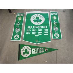 4 Boston Celtics Memorabilia