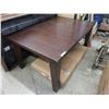Image 1 : New Home Elegance Dining Table with Leaf