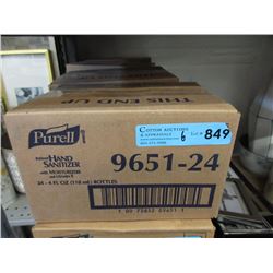 6 Cases of Purell Hand Sanitizer