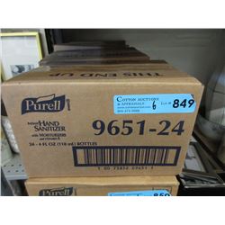 6 Cases of Purell Hand Sanitizer