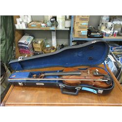 Violin in Case with Bow