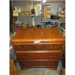 Vintage Waterfall Veneer Dresser