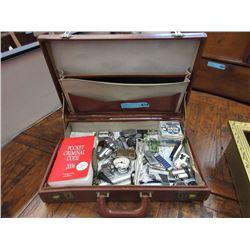 Vintage Briefcase & Contents