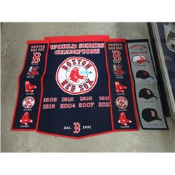 4 Felt Boston Red Sox Wall Hangings
