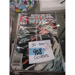 Thirty 75¢ Comic Books