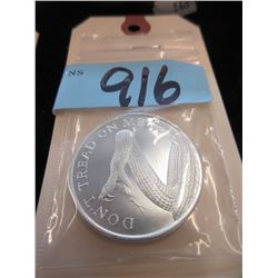 2014 One Troy Ounce .999 Fine Silver Round