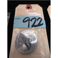1 Ounce .9999 Fine Silver Canadian  Coin