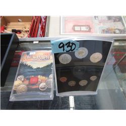 2 Uncirculated 2000 "Oh Canada" Coin Sets