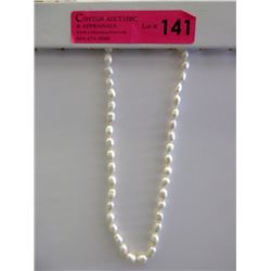 Hand Knotted Freshwater Pearl Necklace