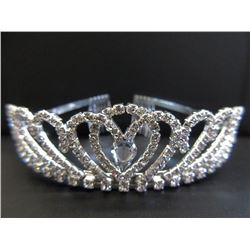 New Ladies Tiara Set with Over 150 Crystals