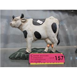 Cast Metal Dairy Cow Door Stop