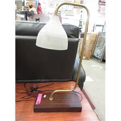 New Table Lamp with Pottery Shade