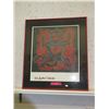 Image 1 : Limited Edition Lithograph "Red Buffalo Dancing"