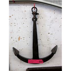 16  Tall Metal Anchor - 12  Wide