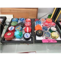 24 Assorted Yoyos