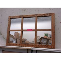 Oak Framed Wall Mirror