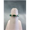 Image 1 : 10KT Yellow Gold Emerald & Diamond Ring