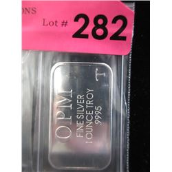 1 Oz. Ohio Precious Metals .9995 Silver Bar