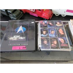2 Binders of Star Trek Cards