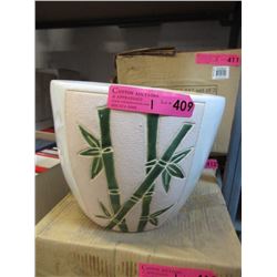 New 3 Piece Set of Ceramic Plant Pots