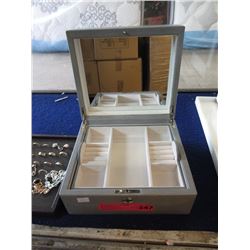 New Jewelry Box with Interior Tray - No key
