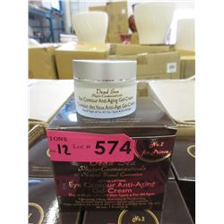 12 Jars of Dead Sea Eye Contour Cream