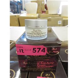 12 Jars of Dead Sea Eye Contour Cream